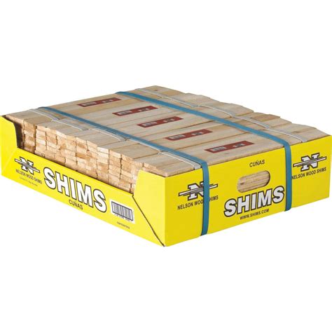 Buy Nelson Wood Shims 16 In. Wood Shim (Pack of 10)