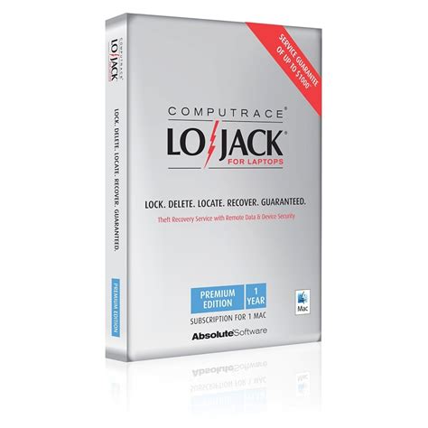 NEW LoJack for Laptops Premium Edition Apple MAC Computrace 1-YEAR macbook iMac | eBay