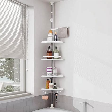 Shower corner adjustable shelf - Beihasara