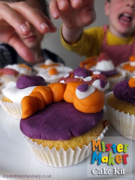 Mister Maker Cake Kit #KidsCorner Review - Elizabeth's Kitchen Diary