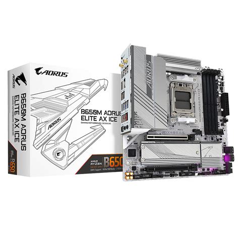 Gigabyte B650M AORUS ELITE AX ICE