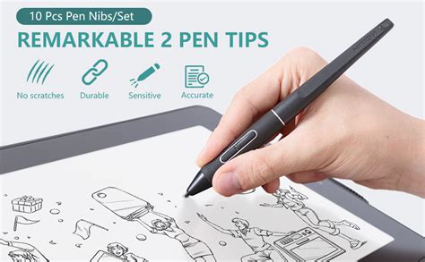 Amazon.com: Remarkable 2 Pen Tips 10 Pcs, Replacement Remarkable 2 ...