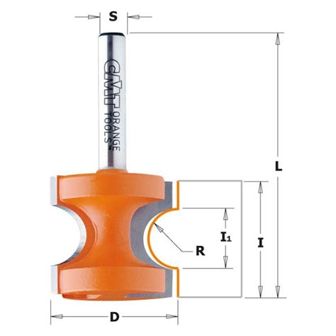 Bead & bull nose router bits - Tooltarget