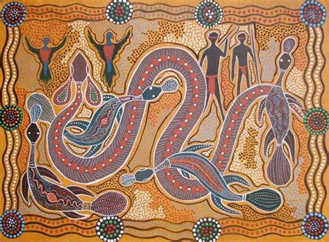 Aboriginal Rainbow Serpent | DinoAnimals.com