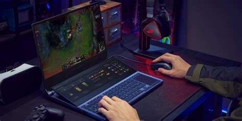 The new Zephyrus Duo 15 redefines laptop gaming with the ROG ScreenPad Plus