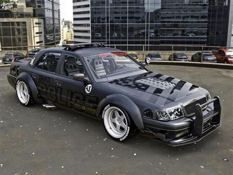 Ford Crown Victoria ‘Hoonicop’ Rendering (Abimelec Design) — StangBangers | Victoria police ...