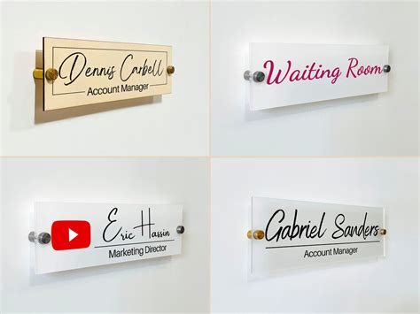 Wooden Door Plate Door Name Plate Personalized Sign Custom - Etsy