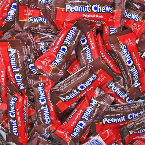 Goldenberg's Peanut Chews Minis - 4.5lb