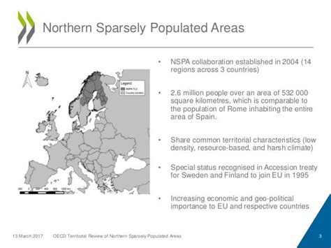 Northern Sparsely Populated Areas - Launch of OECD report, Brussels,