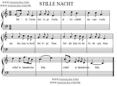 chant de noel allemand stille nacht