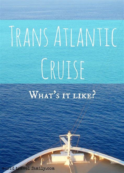 What's a Transatlantic Cruise Like? Atlantic Repositioning Cruise Review | Transatlantic cruise ...