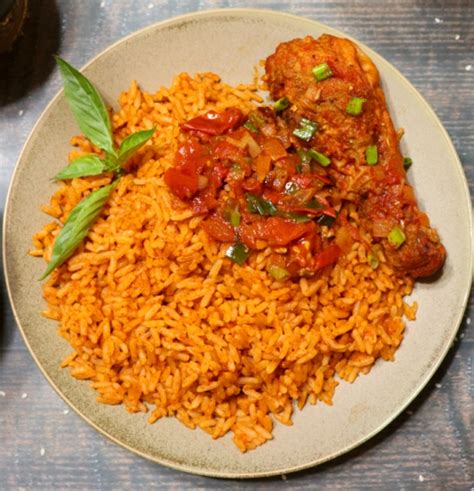 Nigerian Jollof Rice - The Treats of Life