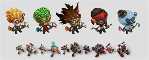 Heimerdinger Rework (skins) | Toy craft, Geeky, Bowser