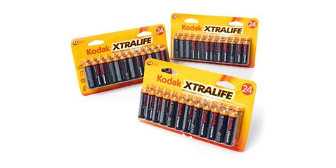 Kodak Alkaline Batteries 72pk AA or AAA