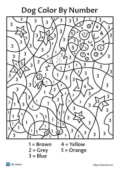 printable number coloring pages updated 2022 - free color by number ...