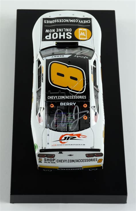 Dale Earnhardt Jr. & Josh Berry Signed NASCAR #8 Chevy Accessories - Martinsville Win - 2021 ...