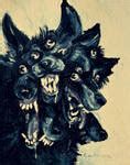 Cursed Wolf by caroro on DeviantArt