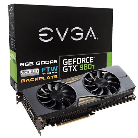 Evga Geforce Gtx 980 Ti 6gb Ftw Gaming Acx 2.0+ - $ 18,399.00 en ...