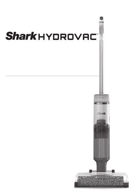 User manual Shark Hydrovac Cordless Pro WD201 (English - 11 pages)