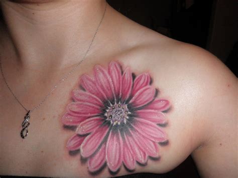 Tatuajes de margaritas - http://www.tatuantes.com/tatuajes-de-margaritas/ | Daisy flower tattoos ...