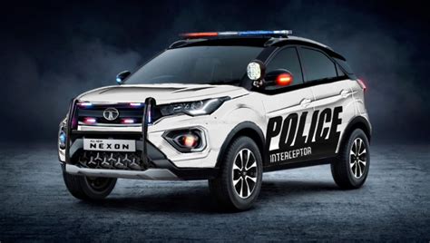 New Tata Nexon modified as a Police car - Render video