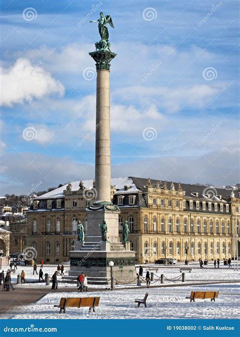 City center of Stuttgart stock photo. Image of wuerttemberg - 19038002