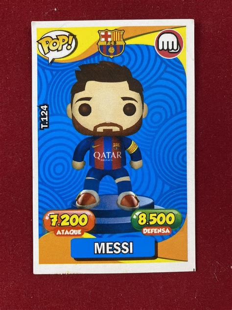 FigurArte Funko Pop Cards Barcelona Lionel Messi Trading Card 124 Not Panini ...