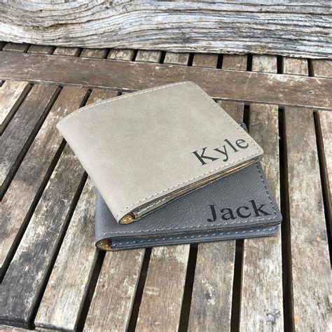 Engraved Wallet for Husband, Personalized Wallet for Husband, Mens Wallet, Leather Wallet ...