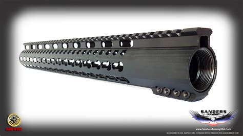 AR-15: Slim Line Handguards - QUAD RAIL and KEYMOD