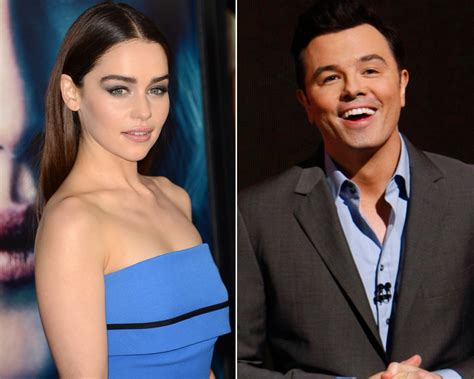 Seth MacFarlane and Emilia Clarke of 'Game of Thrones' split up - LA Times