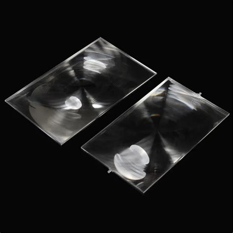 New Arrival 1 Pair DIY Universal 7 Inch Fresnel Lens 0.1mm Spacing For ...