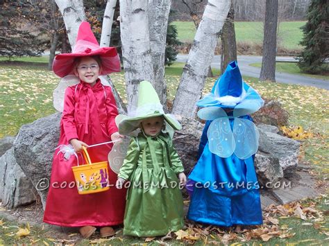 Pretty Handmade Girls Costumes: Three Good Fairies from Sleeping Beauty