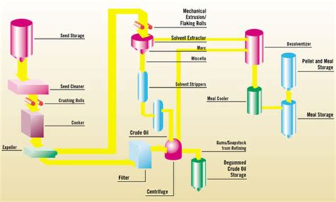 Solvent Extraction Process - edible oil extraction