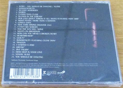 BEE GEES One Night Only CD - Subterania