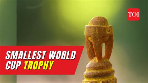 ICC World Cup 2023: Odisha miniature artist crafts 1-inch turmeric ...