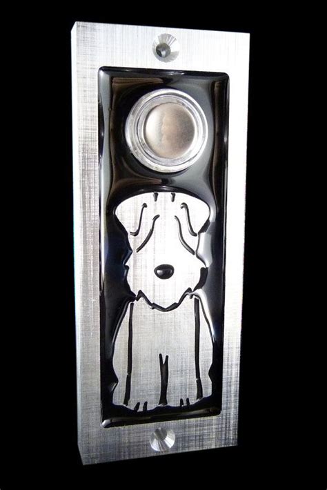 Dog Doorbell with Lighted Button | Etsy | Modern dog, Etsy site, Etsy