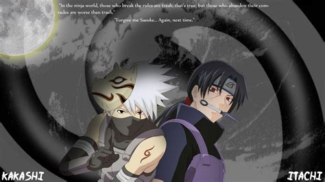 Anbu Itachi And Kakashi Wallpapers - Wallpaper Cave