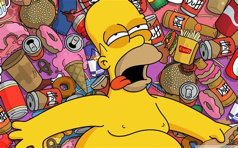 Homer Simpson Ultra HD Desktop Background Wallpaper for 4K UHD TV : Widescreen & UltraWide ...