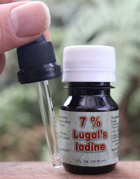 The Lost Knowledge of Iodine / Common Applications for Lugol's Iodine ...