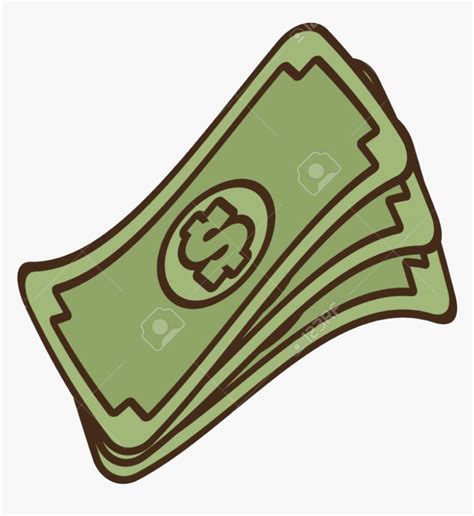 Money Cartoon Of Clipart Transparent Png - Cartoon Wad Of Cash, Png Download , Transparent Png ...