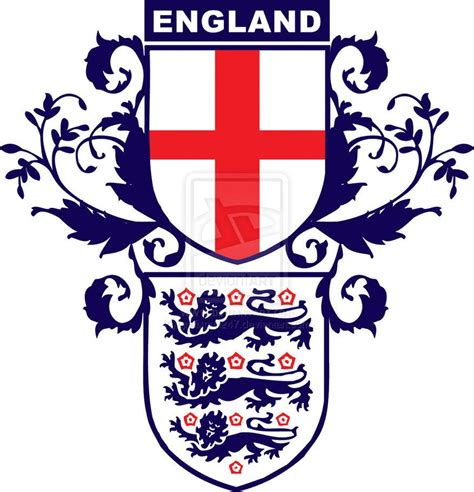 England Crest Three Lions - WillieBowen