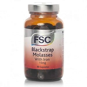 Amazon.com: FSC - Blackstrap Molasses Iron 15mg | 90's: Health ...