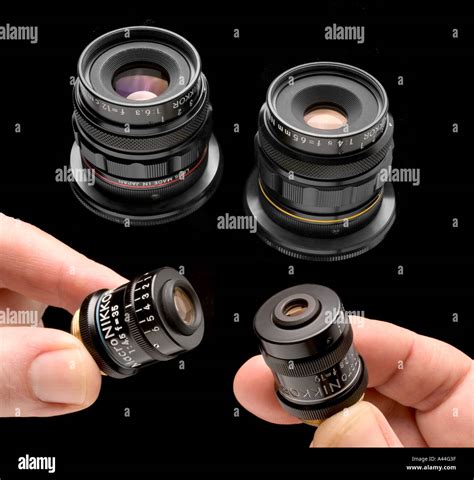 Nikon macro lenses from the Multiphot macro photography system 19mm ...