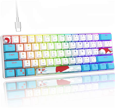 Ussixchare 60 Percent Keyboard Mechanical RGB Wired | Ubuy Turkey