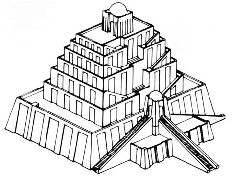 Ziggurat Drawing at GetDrawings | Free download