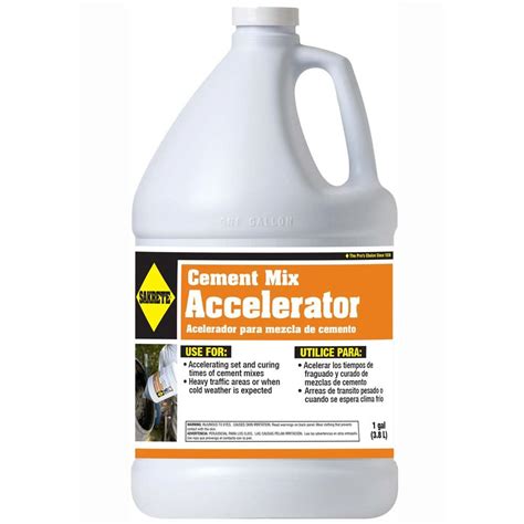 SAKRETE 1 Gal. Cement Mix Accelerator-65055001 - The Home Depot