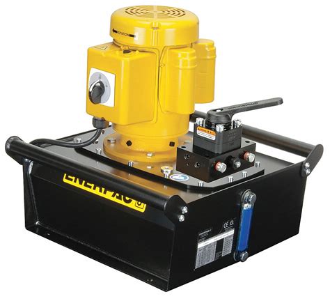 ENERPAC, 10,000 psi Max. Op Pressure, 40 cu in/min Max. Flow Rate ...