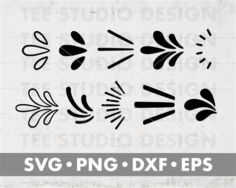 Design Element Svg Bundle Svg Files for Cricut - Etsy