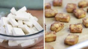 Crispy Baked Tofu Bites « Clean & Delicious