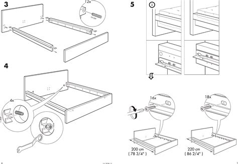 Ikea Skorva Queen Bed Frame Instructions - Hanaposy